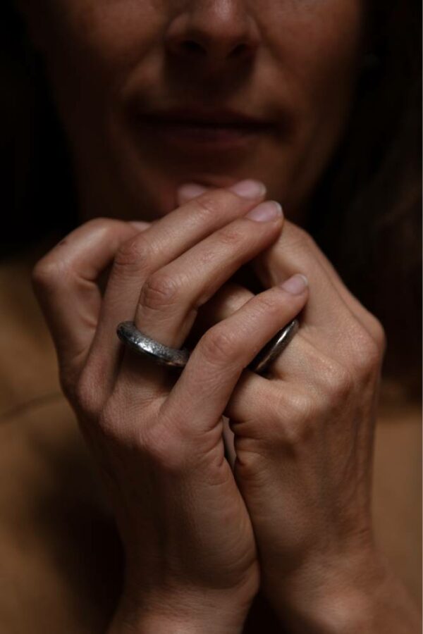 Anillo Fish Bone - Imagen 2