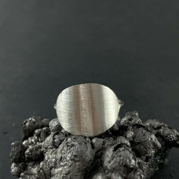 Anillo Ovalo plata - Imagen 4